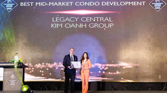 Legacy Central được vinh danh tại Dot Property Vietnam Awards 2021