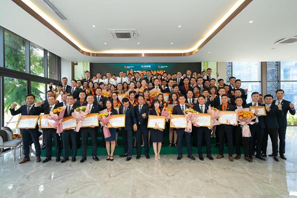 Vinh danh đội ngũ kinh doanh xuất sắc dự án K-Home New City giai đoạn 1