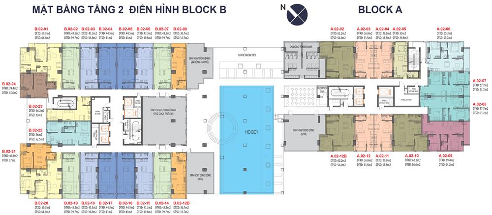 MB tầng 2 Block B