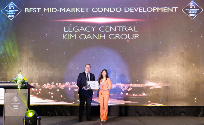 Legacy Central được vinh danh tại Dot Property Vietnam Awards 2021 - 1