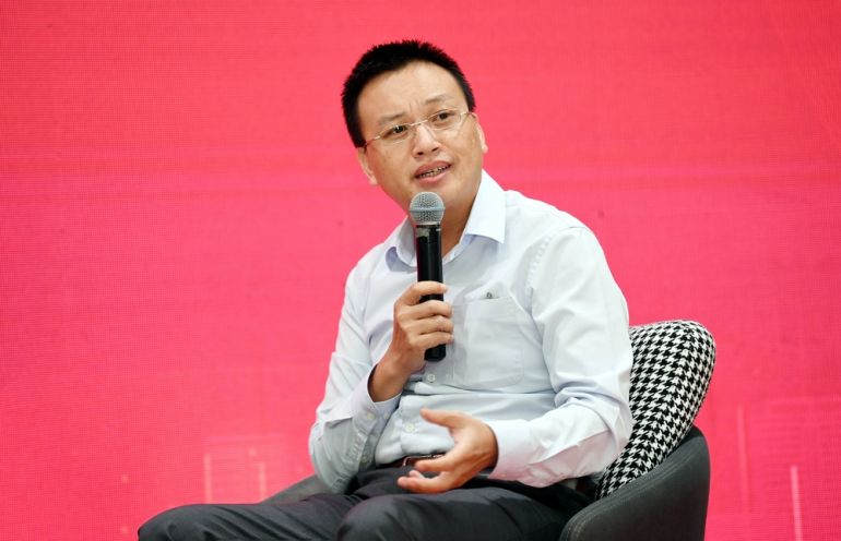TS. Trần Xuân Lượng – Viện phó Viện Nghiên cứu và Đánh giá thị trường bất động sản Việt Nam. Ảnh: Anh Huy.
